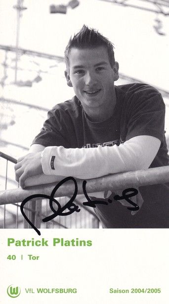 Autogramm Fussball | VfL Wolfsburg | 2004 | Patrick PLATINS