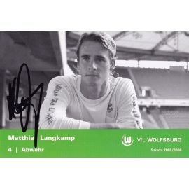 Autogramm Fussball | VfL Wolfsburg | 2005 | Matthias LANGKAMP