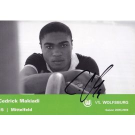 Autogramm Fussball | VfL Wolfsburg | 2005 | Cedrick MAKIADI