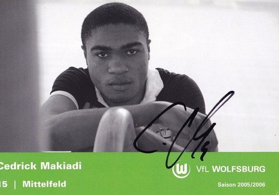 Autogramm Fussball | VfL Wolfsburg | 2005 | Cedrick MAKIADI