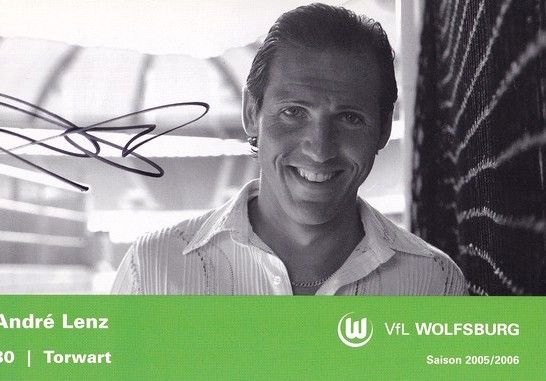 Autogramm Fussball | VfL Wolfsburg | 2005 | Andre LENZ 
