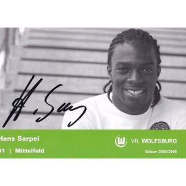Autogramm Fussball | VfL Wolfsburg | 2005 | Hans SARPEI