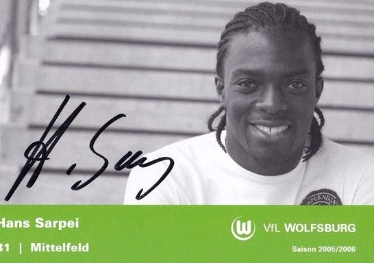 Autogramm Fussball | VfL Wolfsburg | 2005 | Hans SARPEI