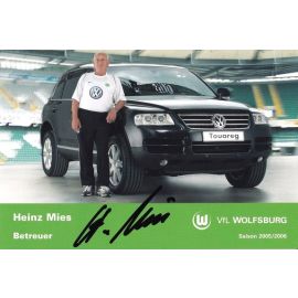 Autogramm Fussball | VfL Wolfsburg | 2005 | Heinz MIES