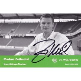 Autogramm Fussball | VfL Wolfsburg | 2005 | Markus ZETLMEISL