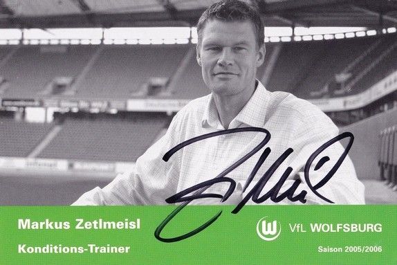 Autogramm Fussball | VfL Wolfsburg | 2005 | Markus ZETLMEISL