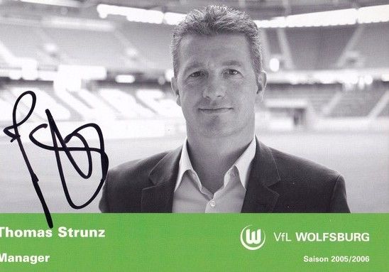 Autogramm Fussball | VfL Wolfsburg | 2005 | Thomas STRUNZ