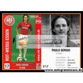 Autogramm Fussball | Rot-Weiss Essen | 2006 | Paulo SERGIO