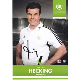 Autogramm Fussball | VfL Wolfsburg | 2012 | Dieter HECKING