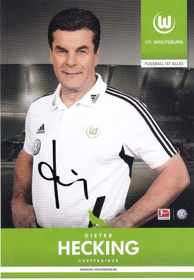 Autogramm Fussball | VfL Wolfsburg | 2012 | Dieter HECKING