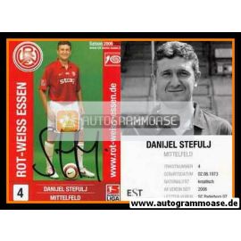 Autogramm Fussball | Rot-Weiss Essen | 2006 | Danijel STEFULJ