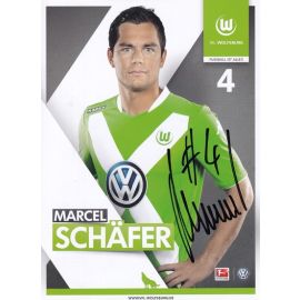 Autogramm Fussball | VfL Wolfsburg | 2014 | Marcel SCHÄFER