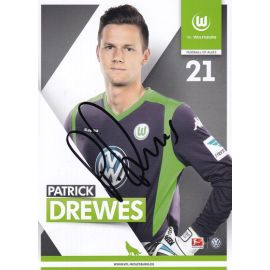 Autogramm Fussball | VfL Wolfsburg | 2014 | Patrick DREWES 