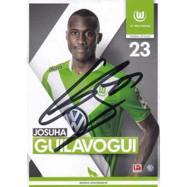Autogramm Fussball | VfL Wolfsburg | 2014 | Josuha GUILAVOGUI