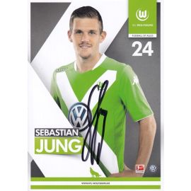 Autogramm Fussball | VfL Wolfsburg | 2014 | Sebastian JUNG