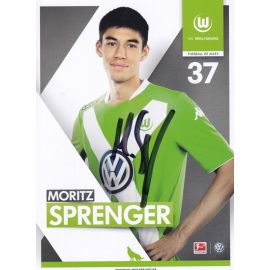 Autogramm Fussball | VfL Wolfsburg | 2014 | Moritz SPRENGER