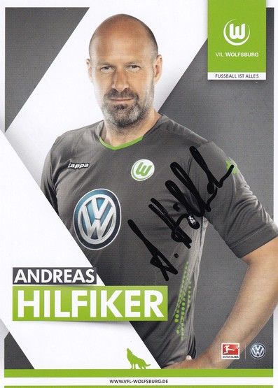 Autogramm Fussball | VfL Wolfsburg | 2014 | Andreas HILFIKER