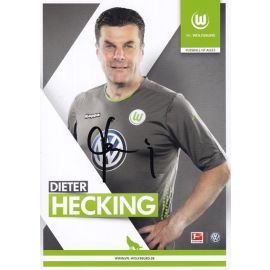 Autogramm Fussball | VfL Wolfsburg | 2014 | Dieter HECKING 
