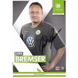 Autogramm Fussball | VfL Wolfsburg | 2014 | Dirk BREMSER