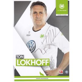 Autogramm Fussball | VfL Wolfsburg | 2014 | Ton LOKHOFF