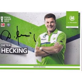 Autogramm Fussball | VfL Wolfsburg | 2015 | Dieter HECKING