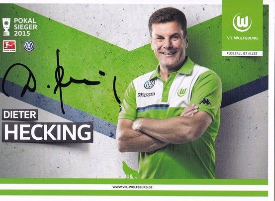Autogramm Fussball | VfL Wolfsburg | 2015 | Dieter HECKING