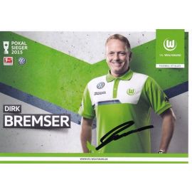 Autogramm Fussball | VfL Wolfsburg | 2015 | Dirk BREMSER
