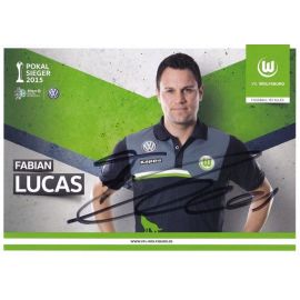 Autogramm Fussball | VfL Wolfsburg | 2015 | Fabian LUCAS