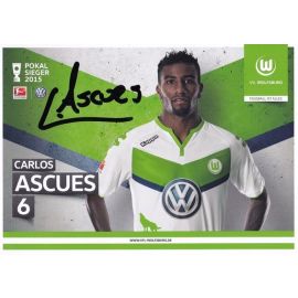 Autogramm Fussball | VfL Wolfsburg | 2015 | Carlos ASCUES