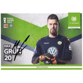 Autogramm Fussball | VfL Wolfsburg | 2015 | Max GRÜN