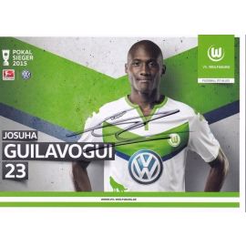 Autogramm Fussball | VfL Wolfsburg | 2015 | Josuha GUILAVOGUI