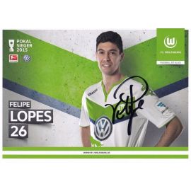 Autogramm Fussball | VfL Wolfsburg | 2015 | Felipe LOPES