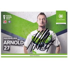 Autogramm Fussball | VfL Wolfsburg | 2015 | Maximilian ARNOLD