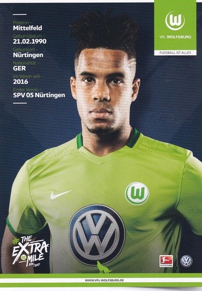 Autogramm Fussball | VfL Wolfsburg | 2016 | Daniel DIVADI