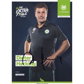 Autogramm Fussball | VfL Wolfsburg | 2016 | Dieter HECKING