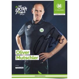 Autogramm Fussball | VfL Wolfsburg | 2016 | Oliver MUTSCHLER
