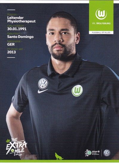 Autogramm Fussball | VfL Wolfsburg | 2016 | Omar RÜPPEL