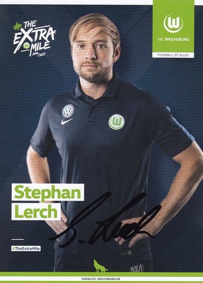 Autogramm Fussball | VfL Wolfsburg | 2016 | Stephan LERCH