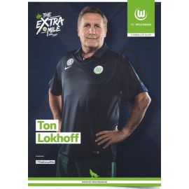 Autogramm Fussball | VfL Wolfsburg | 2016 | Ton LOKHOFF