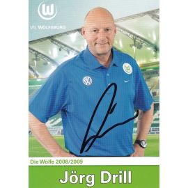 Autogramm Fussball | VfL Wolfsburg | 2008 | Jörg DRILL