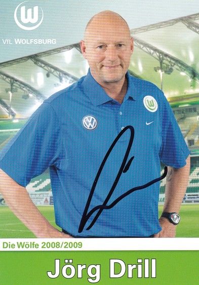 Autogramm Fussball | VfL Wolfsburg | 2008 | Jörg DRILL