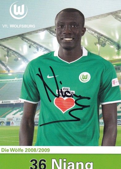 Autogramm Fussball | VfL Wolfsburg | 2008 | Mame Cheikh NIANG