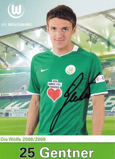 Autogramm Fussball | VfL Wolfsburg | 2008 | Christian GENTNER