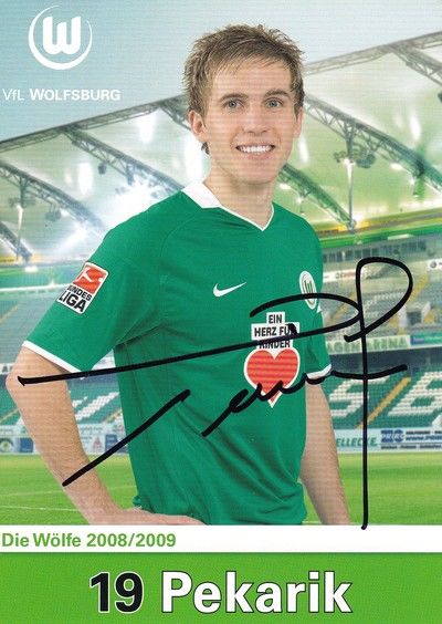 Autogramm Fussball | VfL Wolfsburg | 2008 | Peter PEKARIK