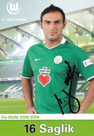 Autogramm Fussball | VfL Wolfsburg | 2008 | Mahir SAGLIK