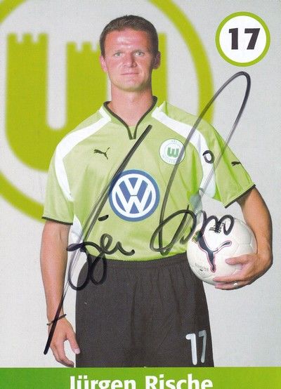Autogramm Fussball | VfL Wolfsburg | 2001 | Jürgen RISCHE