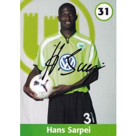 Autogramm Fussball | VfL Wolfsburg | 2001 | Hans SARPEI