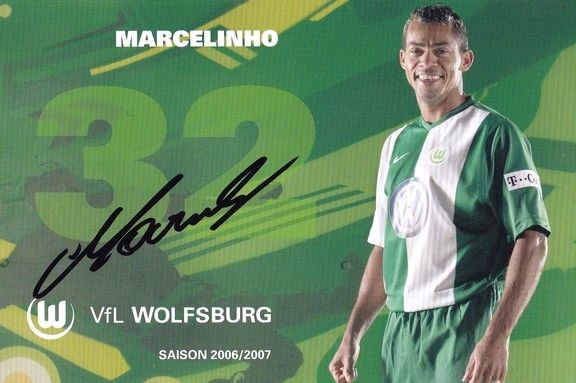Autogramm Fussball | VfL Wolfsburg | 2006 | MARCELINHO