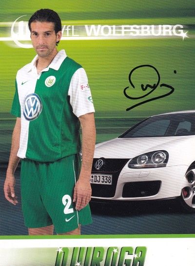 Autogramm Fussball | VfL Wolfsburg | 2007-1 | Facundo QUIROGA