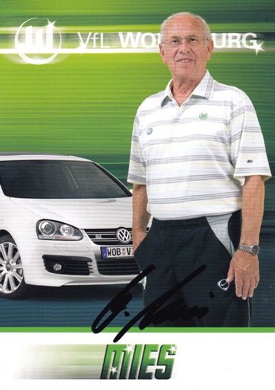 Autogramm Fussball | VfL Wolfsburg | 2007-1 | Heinz MIES